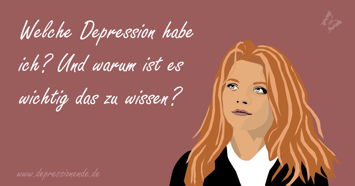 Depressionsarten fragende Frau: Welche Depression habe ich? Warum ist es wichtig das zu wissen?